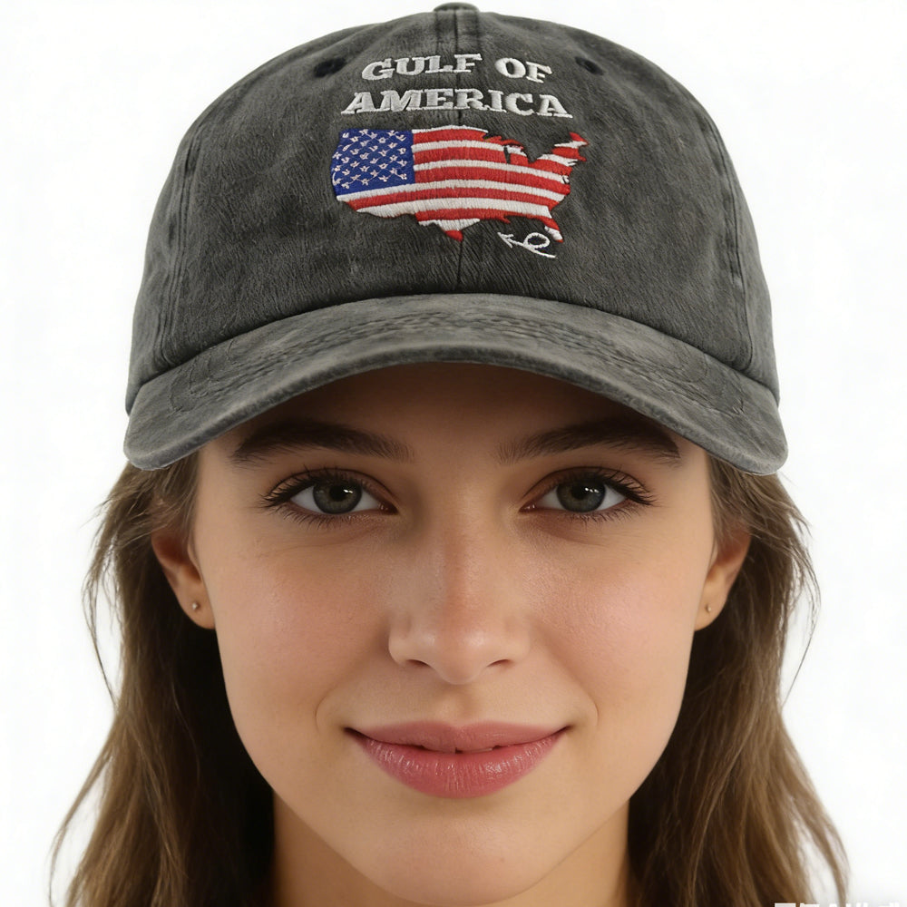 2Pcs Gulf of America Hat for Men Women - Image 9