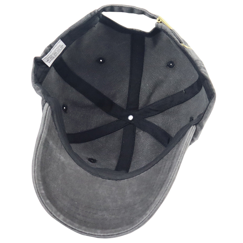 Golf Father Hat for Men, Adjustable Embroidered Wash Cotton Baseball Cap - Image 5