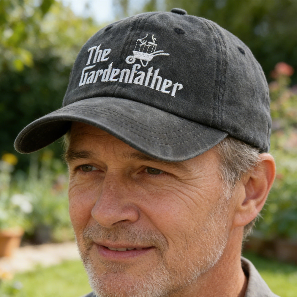 The GardenFather Baseball Cap, Funny Adjustable Cotton Embroidered Baseball Cap for Gardener Dads - Image 3