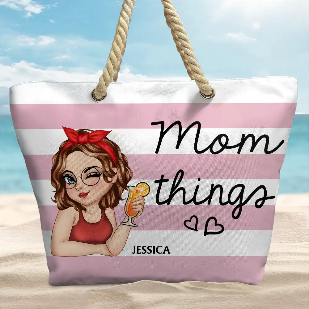 Gigi Things - Personalized Beach Bag - Image 2