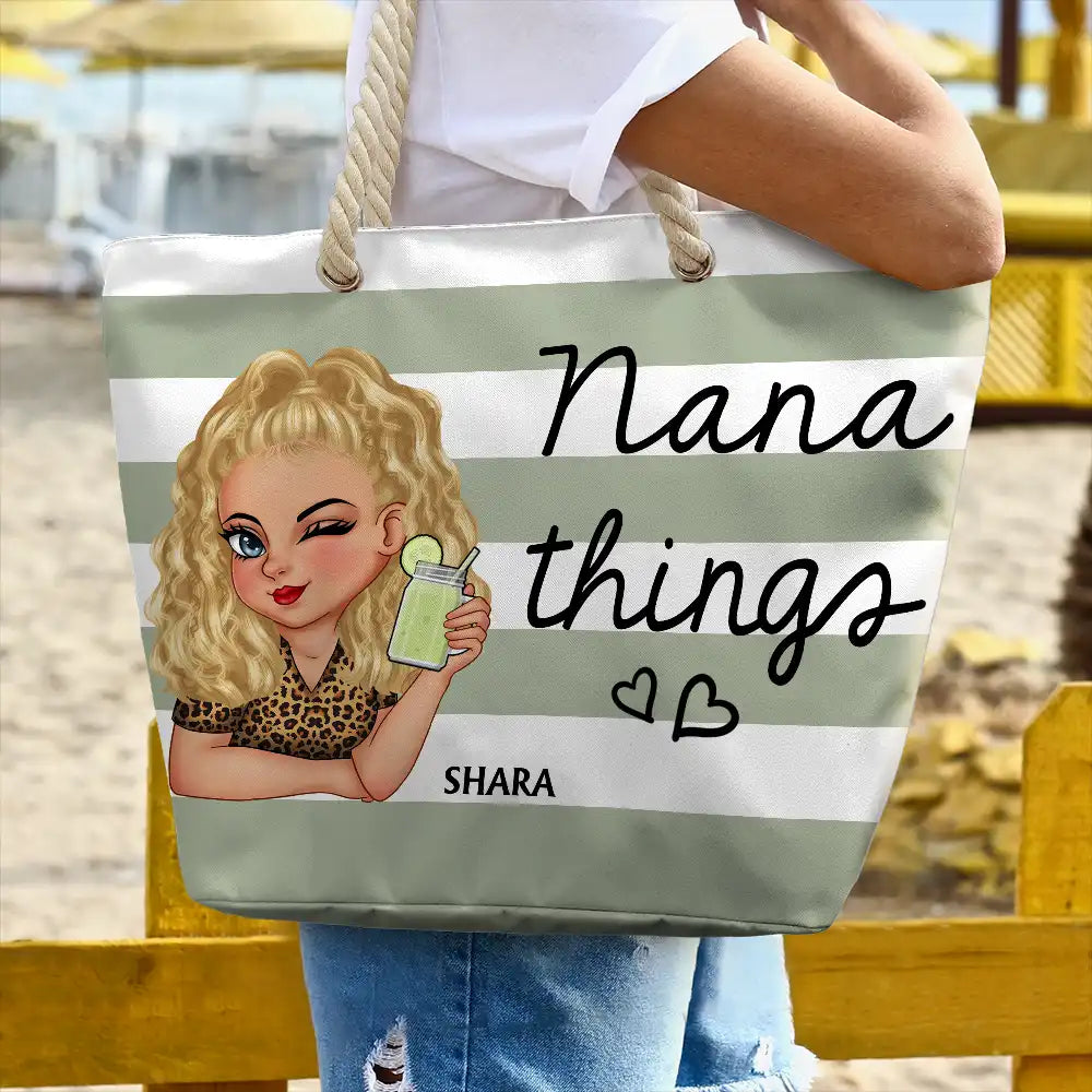 Gigi Things - Personalized Beach Bag - Image 3