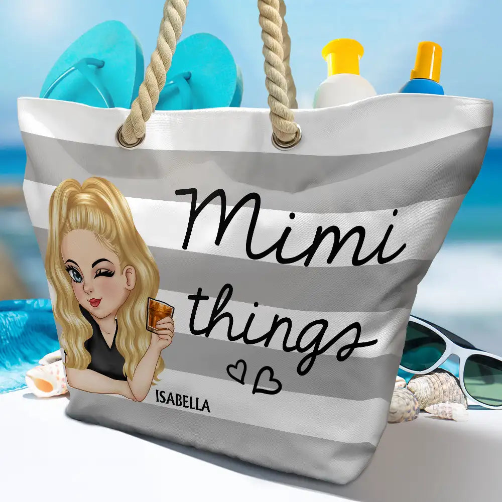 Gigi Things - Personalized Beach Bag - Image 4