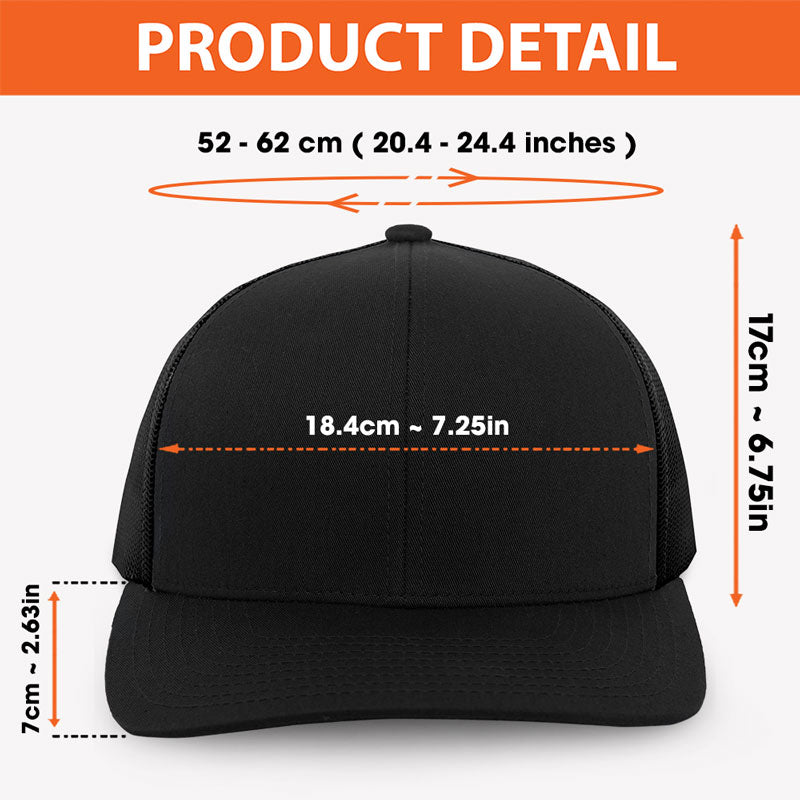 Dog Dad Hat, Leather Patch Hat, Gift For Dog Dad - Image 4